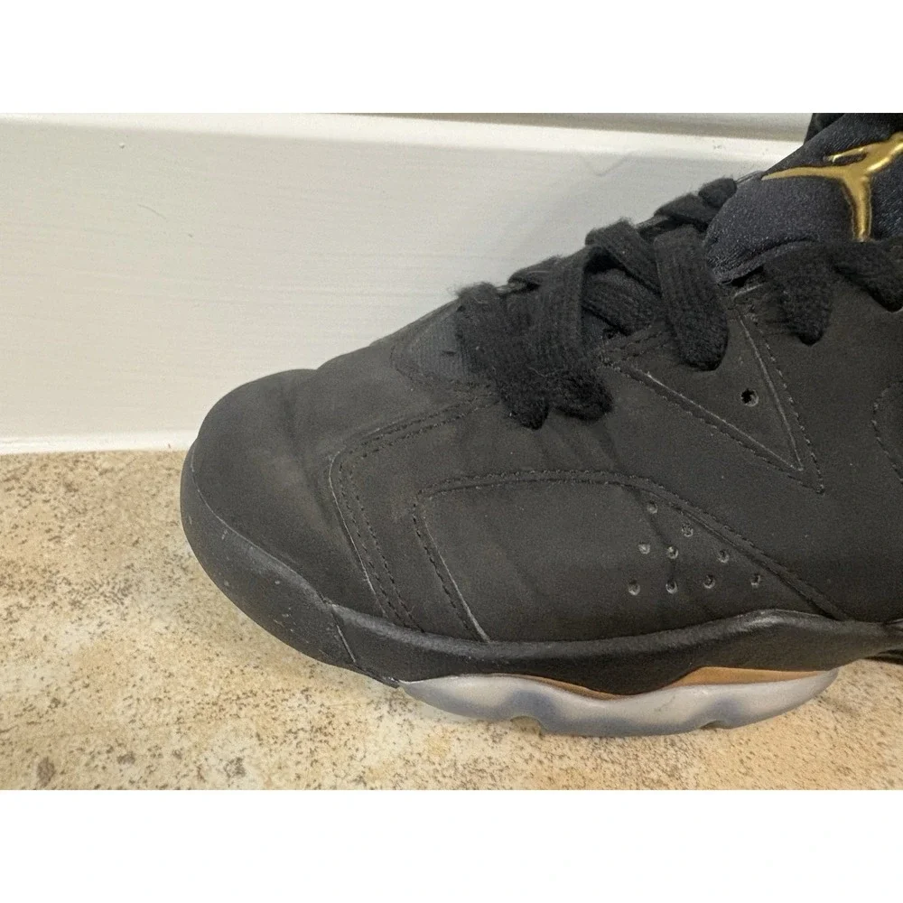 Air Jordan 6 Retro Defining Moments DMP Black Metallic Gold 6y CT4964-007
